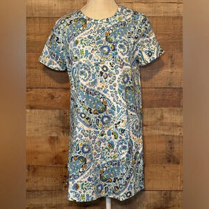 🌻 Vera Bradley Pajama Sleep Shirt Night Dress Dreamer Paisley Women’s size XS